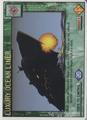 Luxury Ocean Liner [White Border]